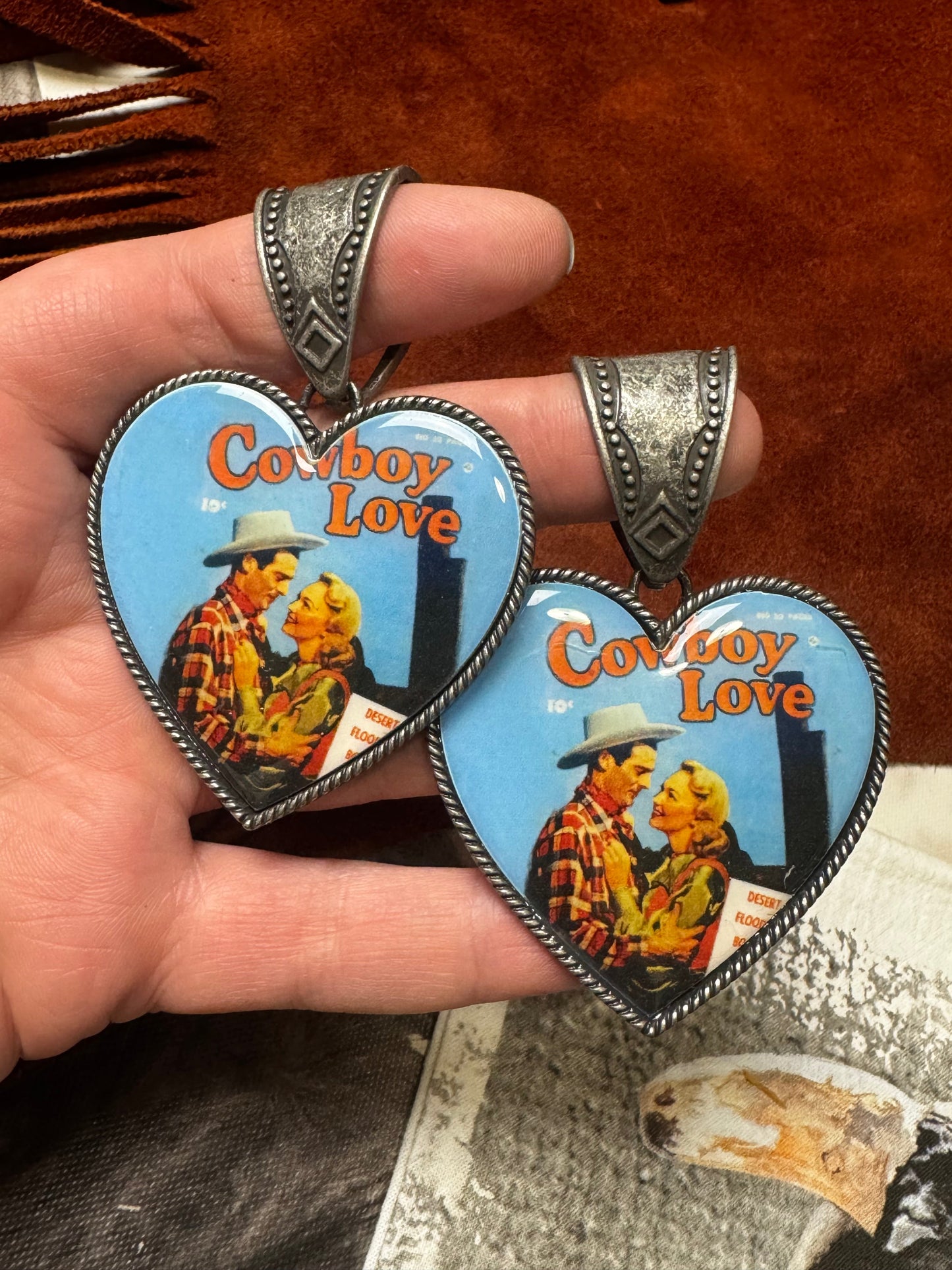 The Cowboy Love Pendant