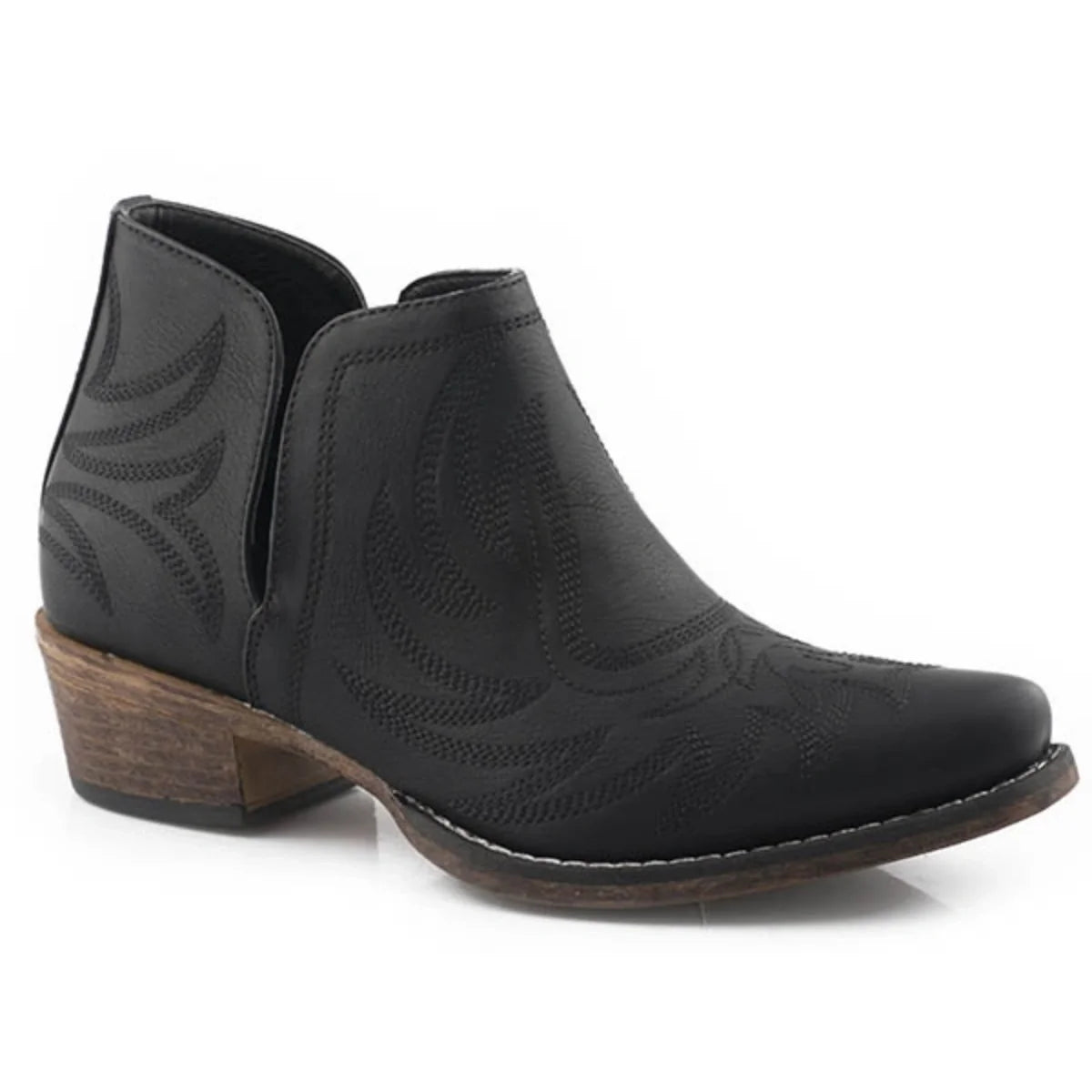 Roper Ava (Black) - Women's Cowgirl Boot