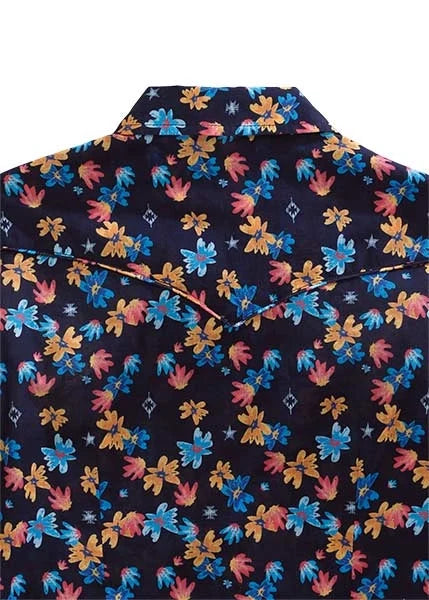 Tin Haul 1425 Firefly Floral (Black) - Women's Western Shirt
