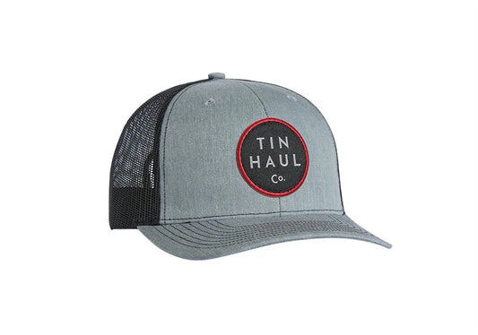 Tin Haul Embroidered Logo (Grey) - Ball Cap