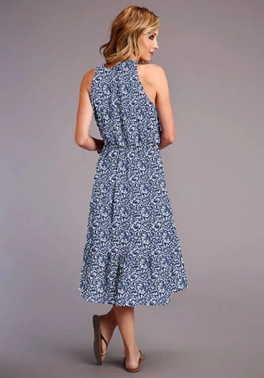 Stetson Indigo Tapestry (Blue) - Women's Long Dress