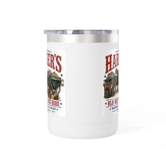 Harker's Old West Wagon 15oz Tumbler Mug