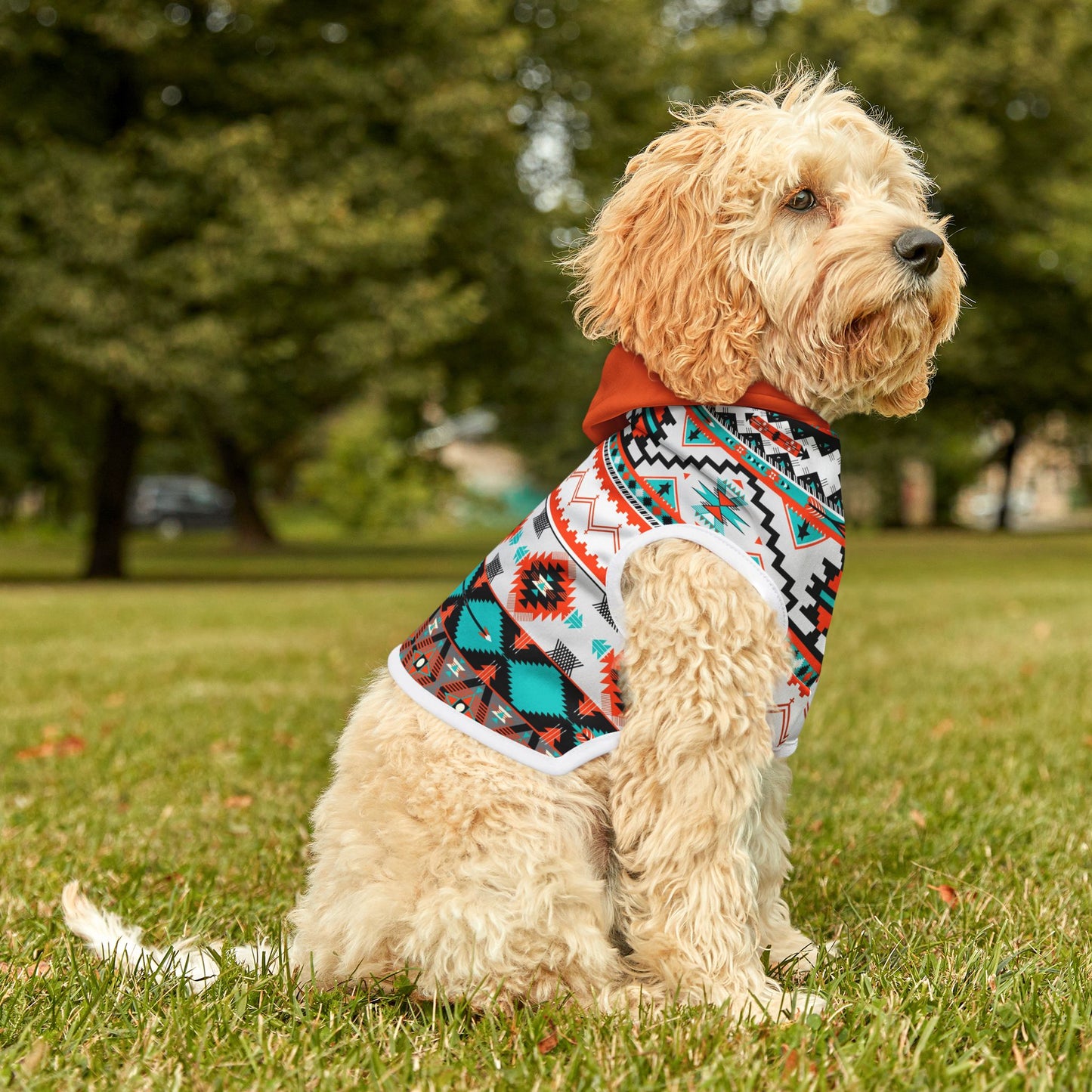 Stylish Aztec Pet Hoodie for Cozy Furry Friends, Dog Sweater, Cute Pet Apparel, Gifts for Dog Lovers, Pet Fashion