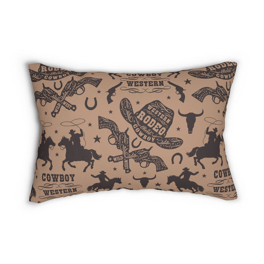 Rustic Rodeo Lumbar Pillow