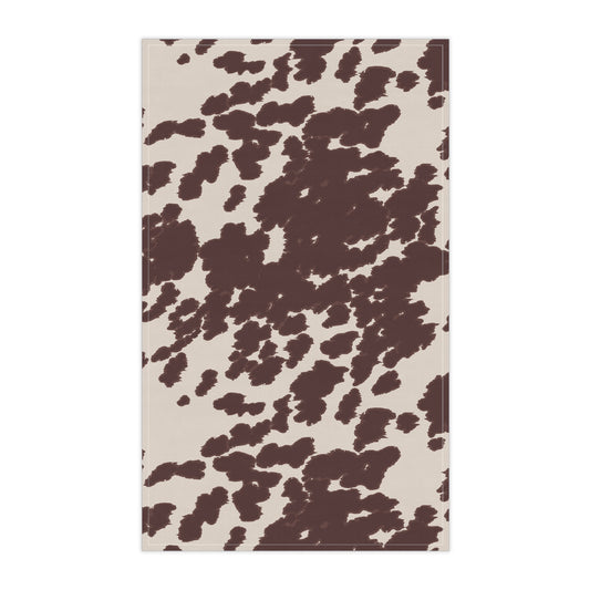 Cow Print Tea Towels, Rustic Kitchen Decor, Farmhouse Style, Gifts for Her, Country Home Essentials