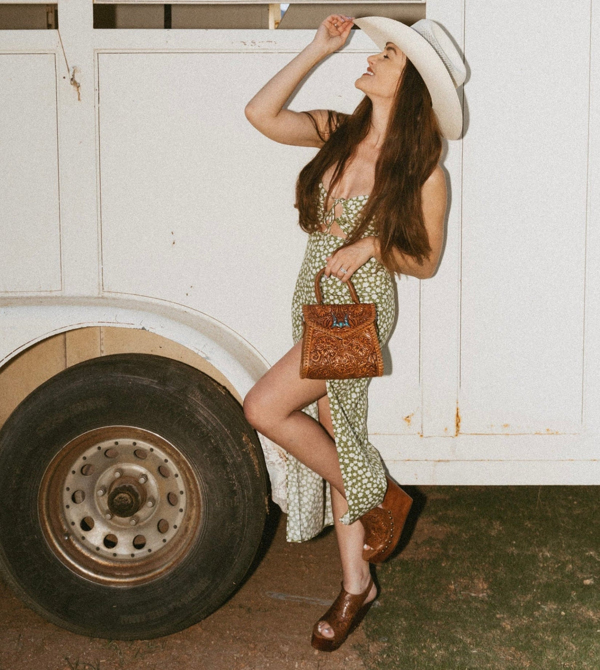 Loyal West Leon Mini Handle Purse