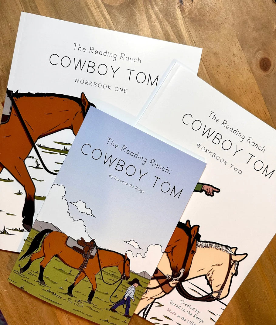 Bored On The Range: The Reading Ranch - Cowboy Tom: Workbook One