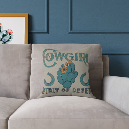 Cowgirl Spirit Decor Pillow
