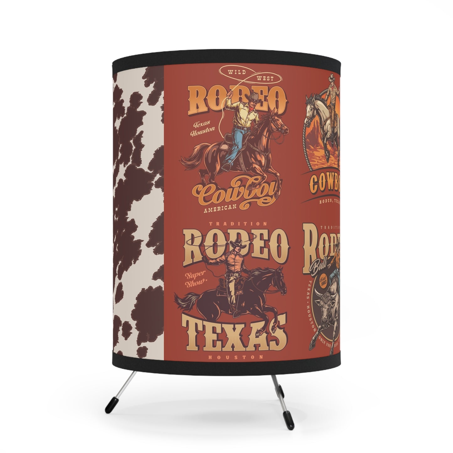 Wild West Rodeo Tripod Lamp