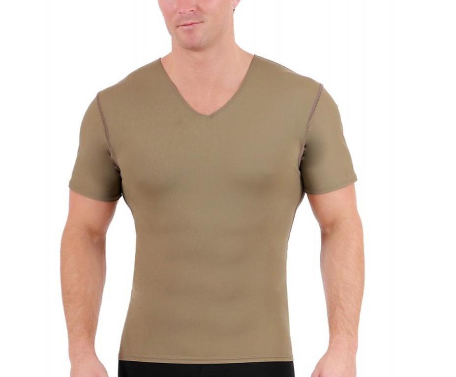 Insta Slim I.S.Pro USA Medium Compression Short Sleeve V-Neck 2VAT001