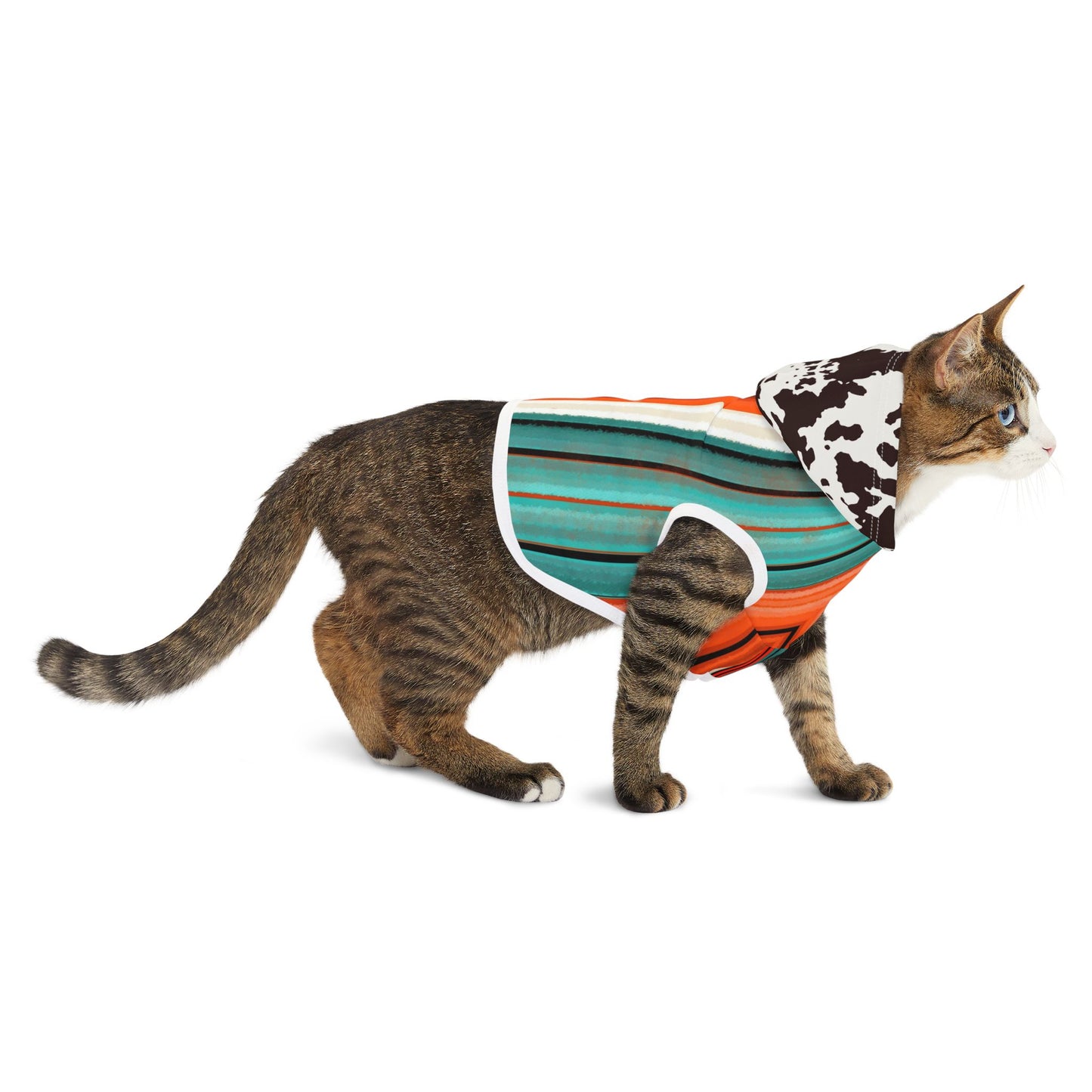 Arizona Serape Colorful Pet Hoodie, Stylish Dog Sweatshirt, Cozy Pet Apparel, Trendy Puppy Clothes, Dog Fashion, Fun Pet Gift