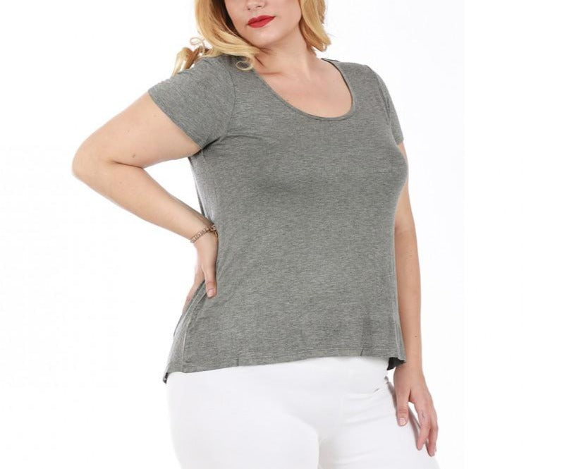 Spider Back Short Sleeve Top 3532098