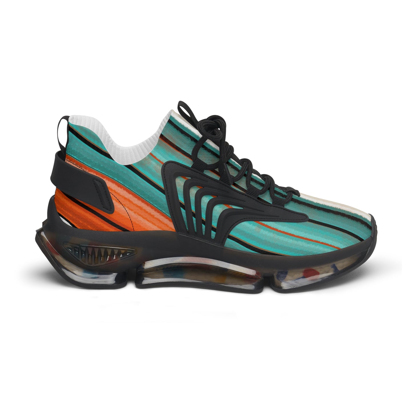 Arizona Serape Stylish Women's Mesh Sneakers - Trendy Comfort Footwear, Running Shoes, Casual Sneakers, Spring Fashion, Unique Gift Idea