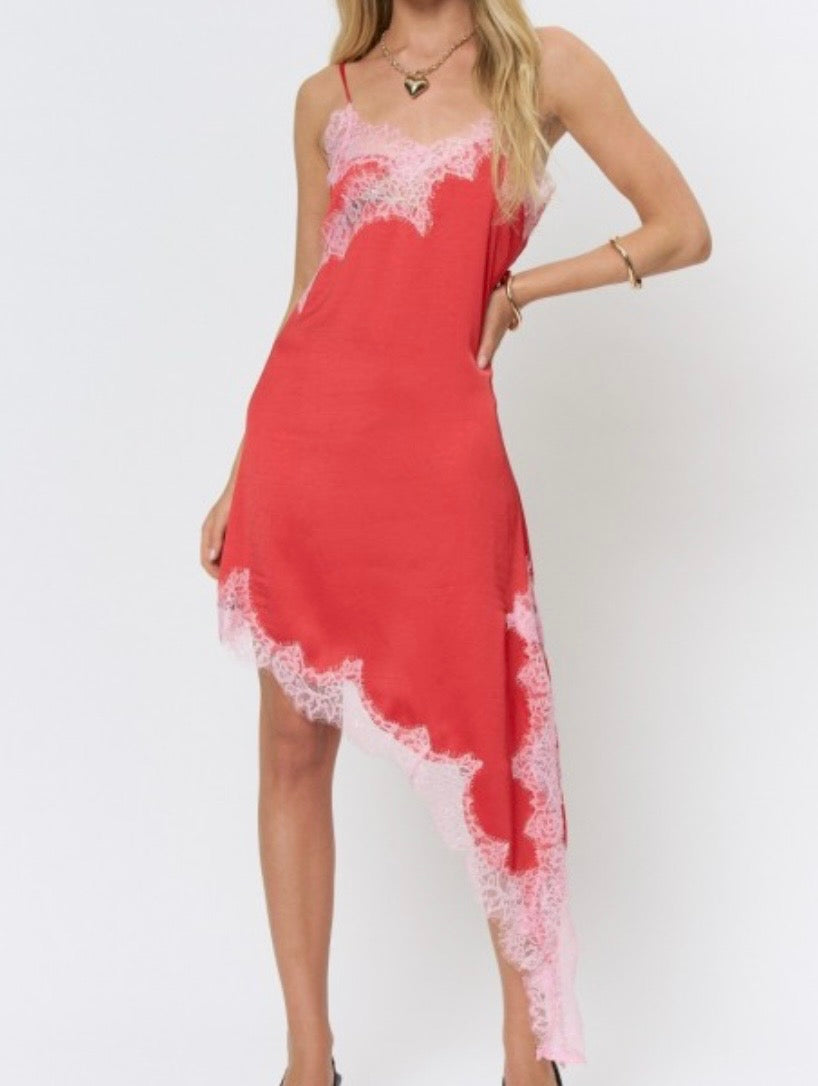 The Bliss Dress in Red