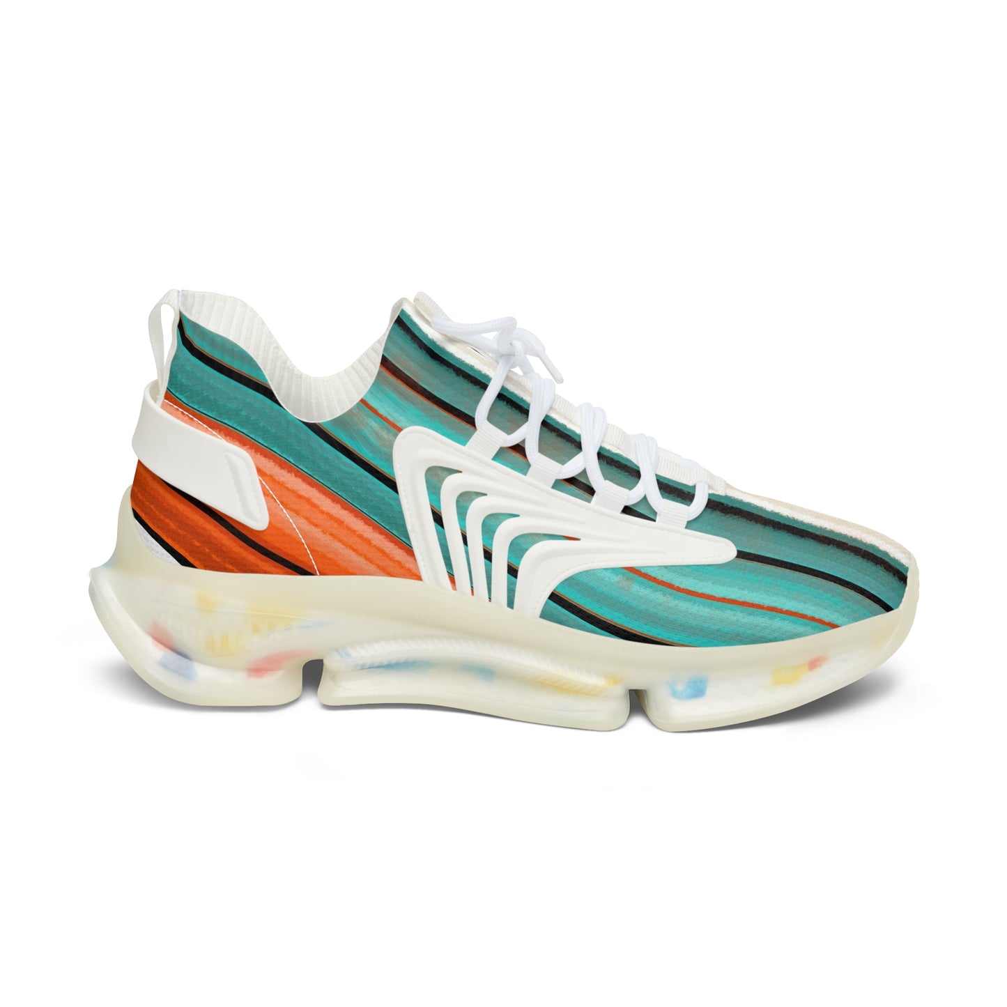 Arizona Serape Stylish Women's Mesh Sneakers - Trendy Comfort Footwear, Running Shoes, Casual Sneakers, Spring Fashion, Unique Gift Idea