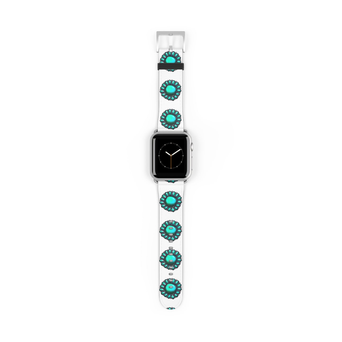 Turquoise Stone Print Bohemian Watch Band