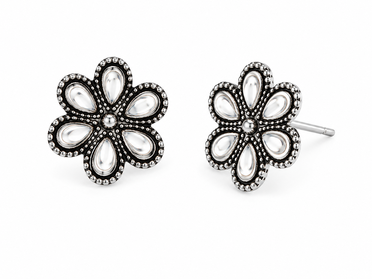 Gem Illusions™ Moonflower Studs