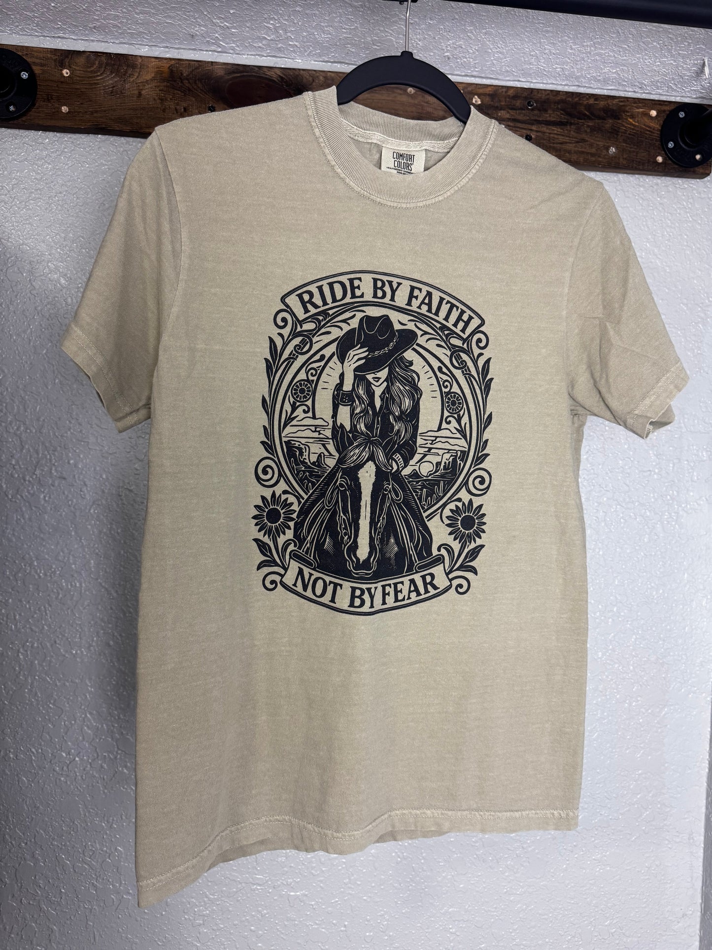 Ride By Faith Tee