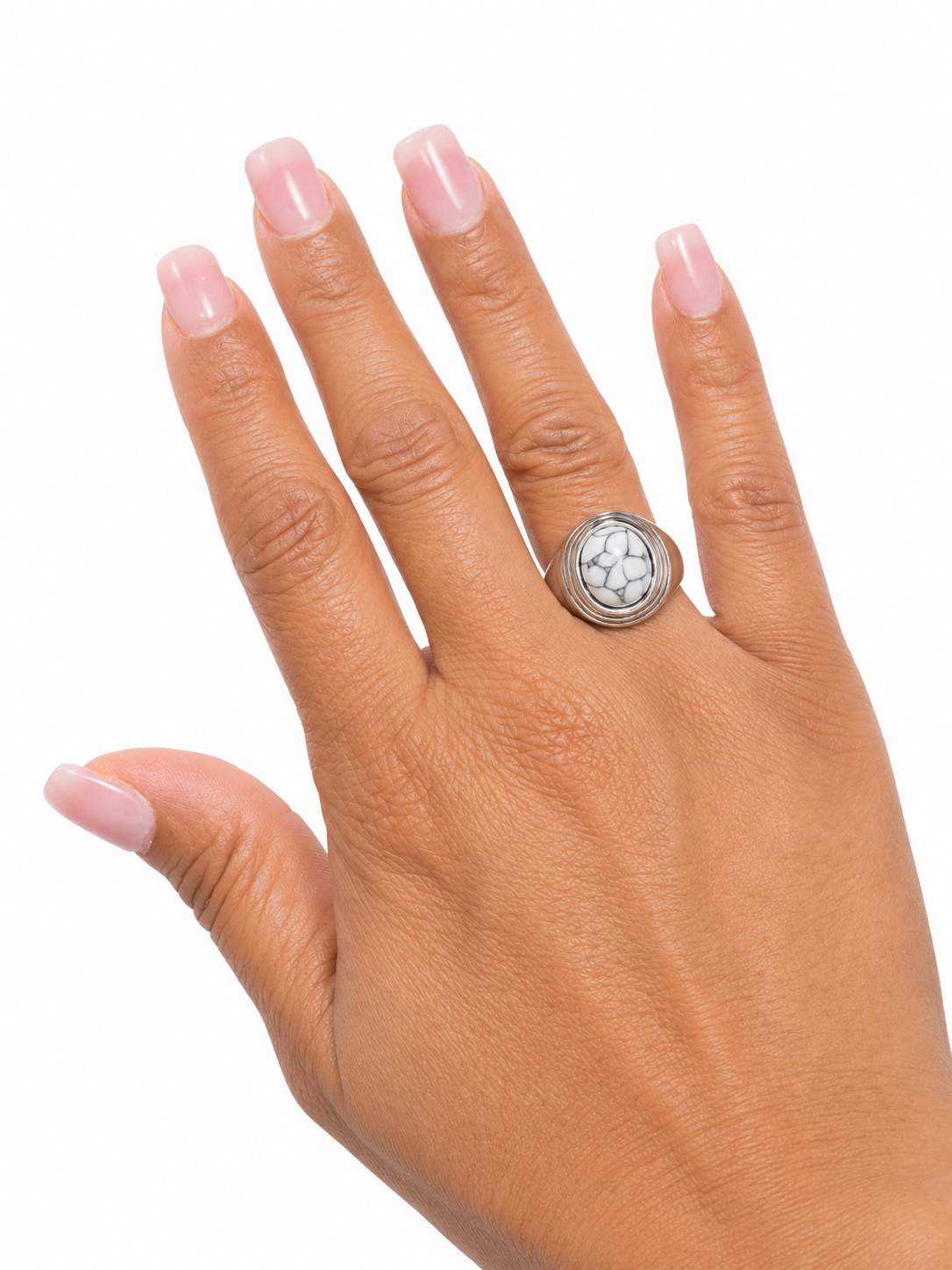 Arctic Crest Statement Ring