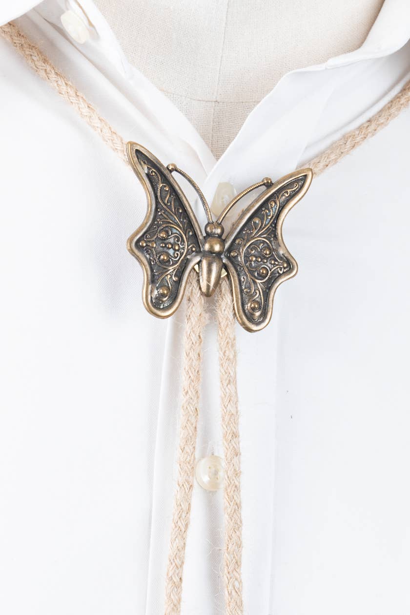 Bolo Butterfly Pendant