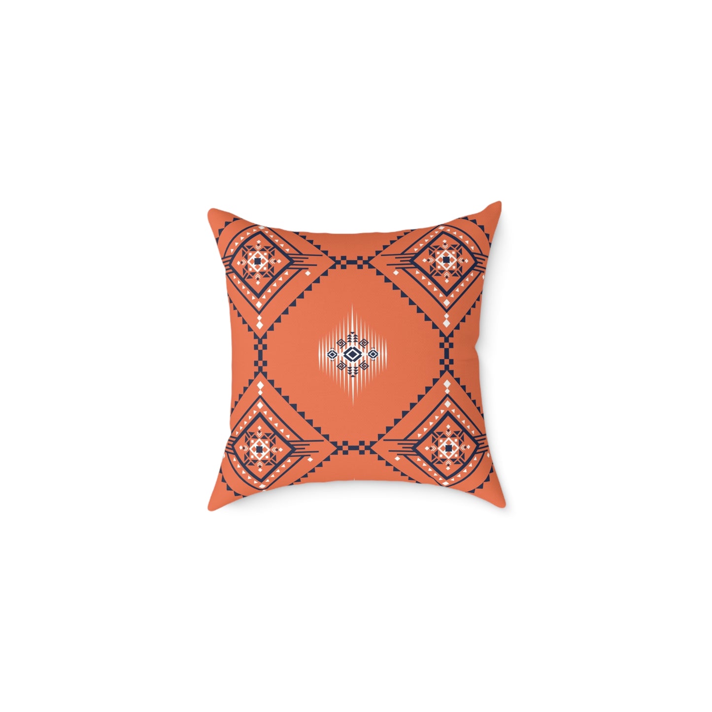 Desert-Inspired Square Poly Canvas Pillow