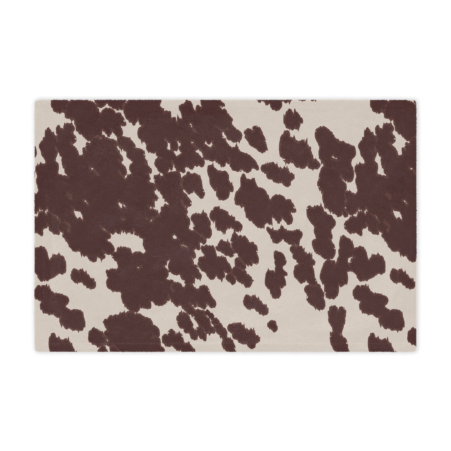 Cozy Cowhide Minky Blanket, Soft Throw for Kids & Adults, Farmhouse Decor, Gift for Baby Showers, Home Essentials, Warm Comfort