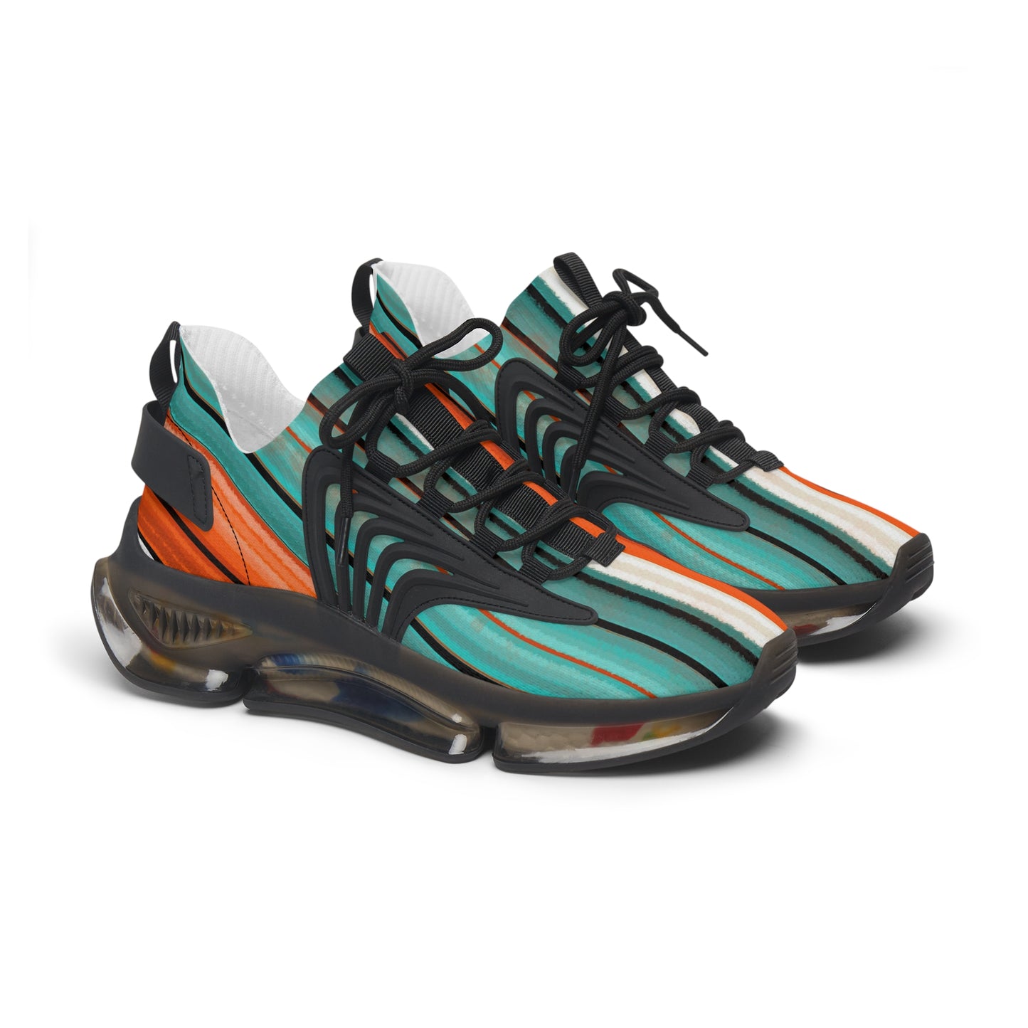 Arizona Serape Stylish Women's Mesh Sneakers - Trendy Comfort Footwear, Running Shoes, Casual Sneakers, Spring Fashion, Unique Gift Idea