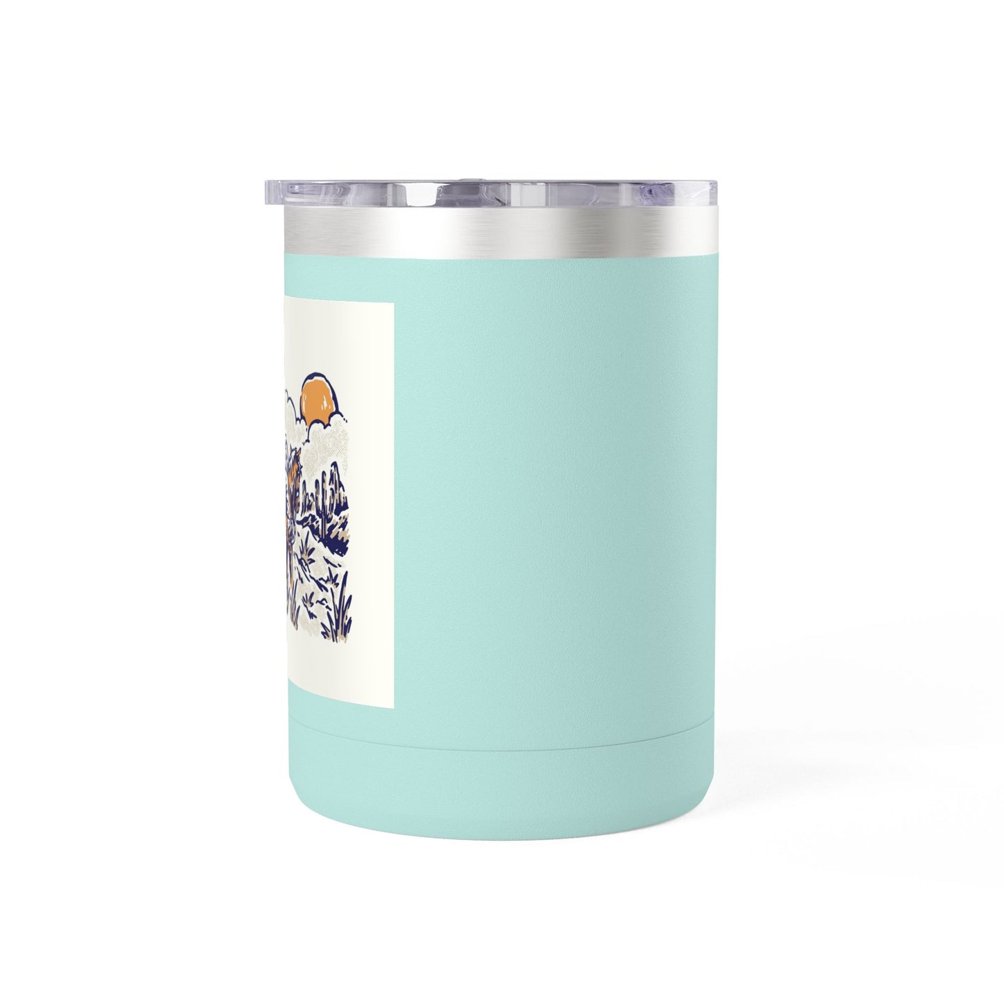 Cowboy Sunrise Serenity Coffee Mug Tumbler, 15oz - Motivational Gift for Coffee Lovers, Inspirational Drinkware, Kitchen Décor