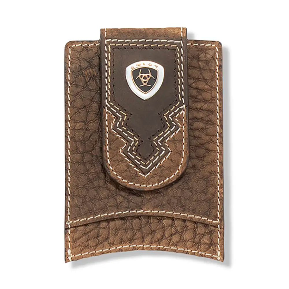 Ariat Rowdy - Men's Card Case Money Clip Wallet