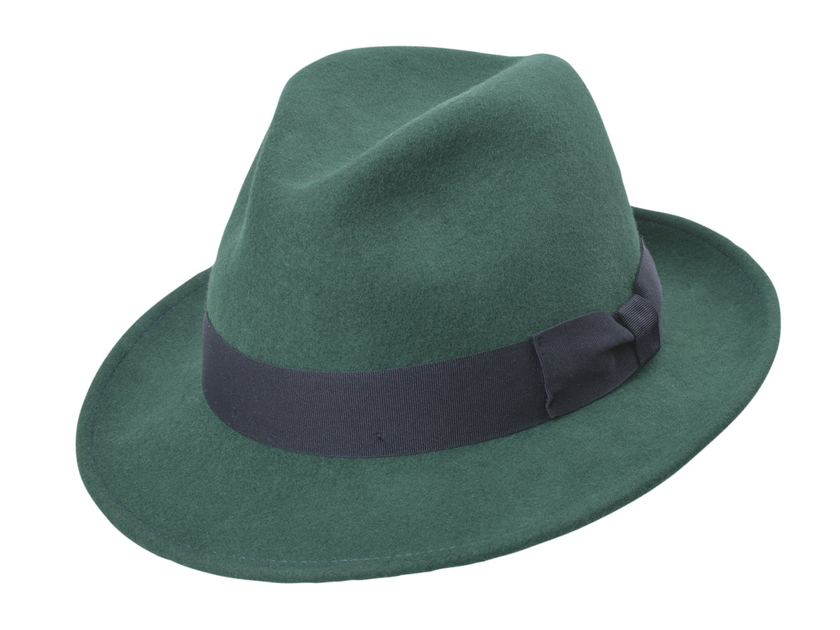 Classic Wool Felt Fedora Hat Dean