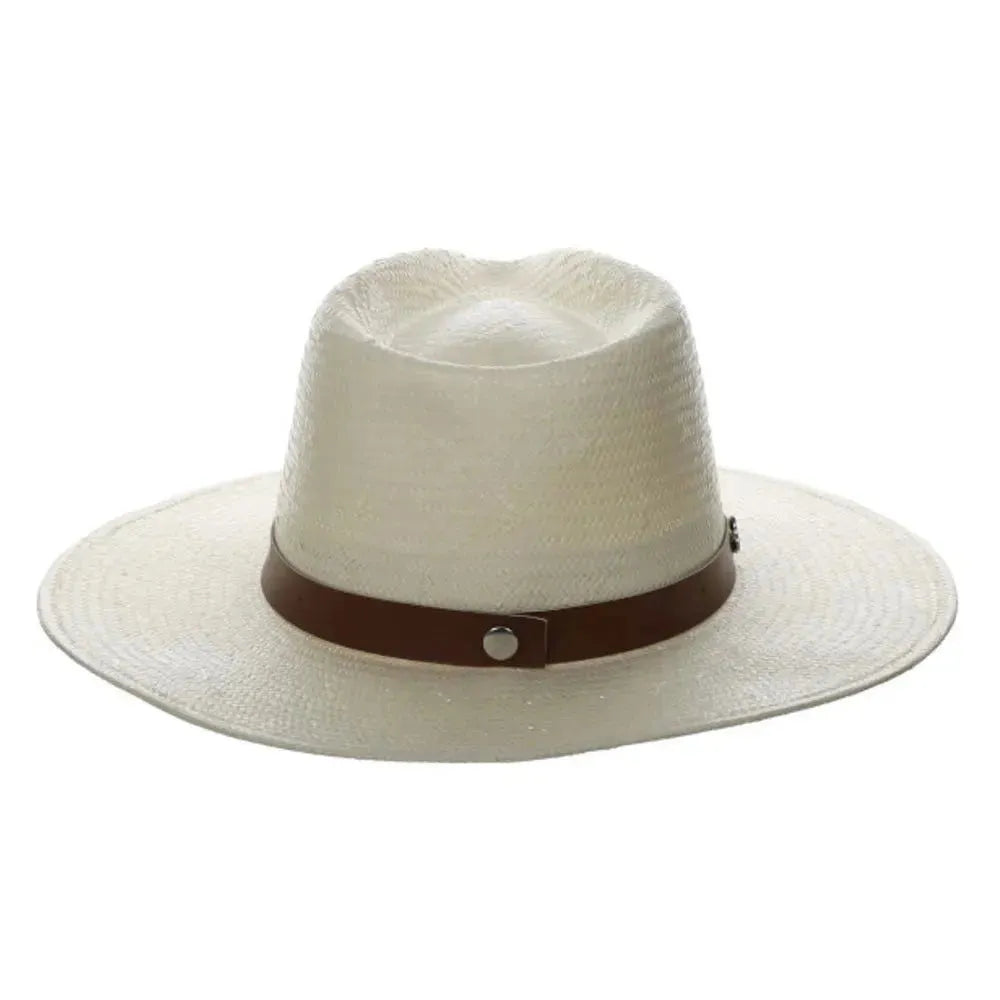 Biltmore She - Wide Brim Toyo Straw Fedora Hat