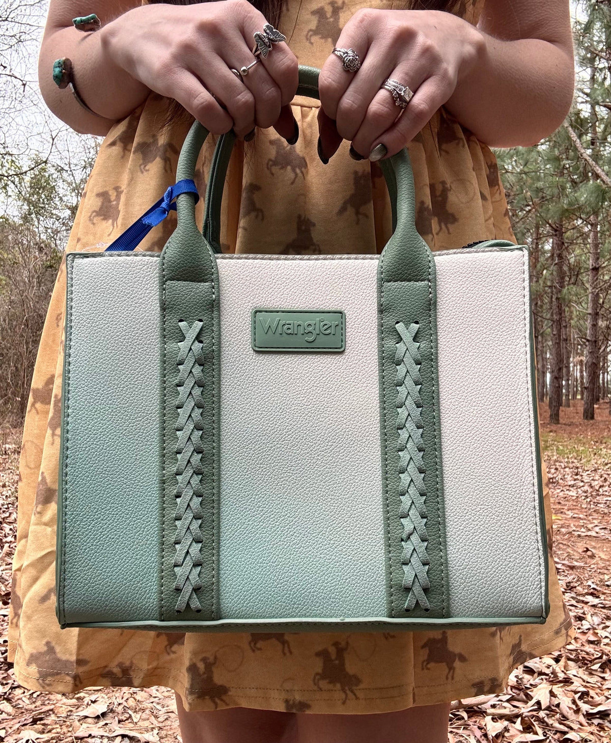Wrangler Ombre Western Tote/Crossbody