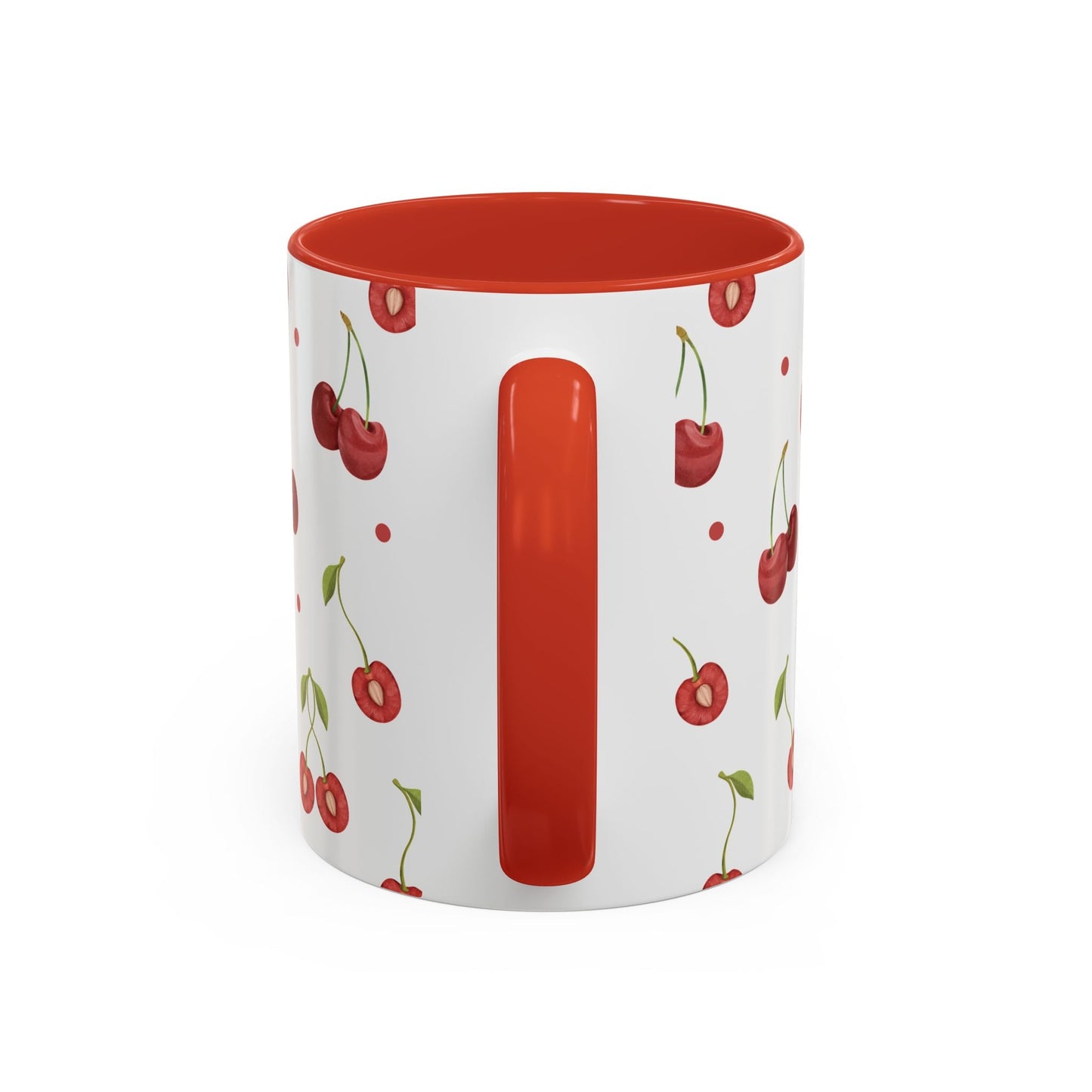 Cherry Berry Cozy Cottage Style Coffee Mug