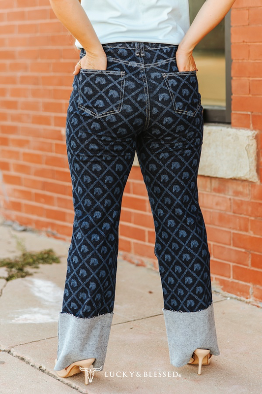 Lucky & Blessed Jeans Plus Size