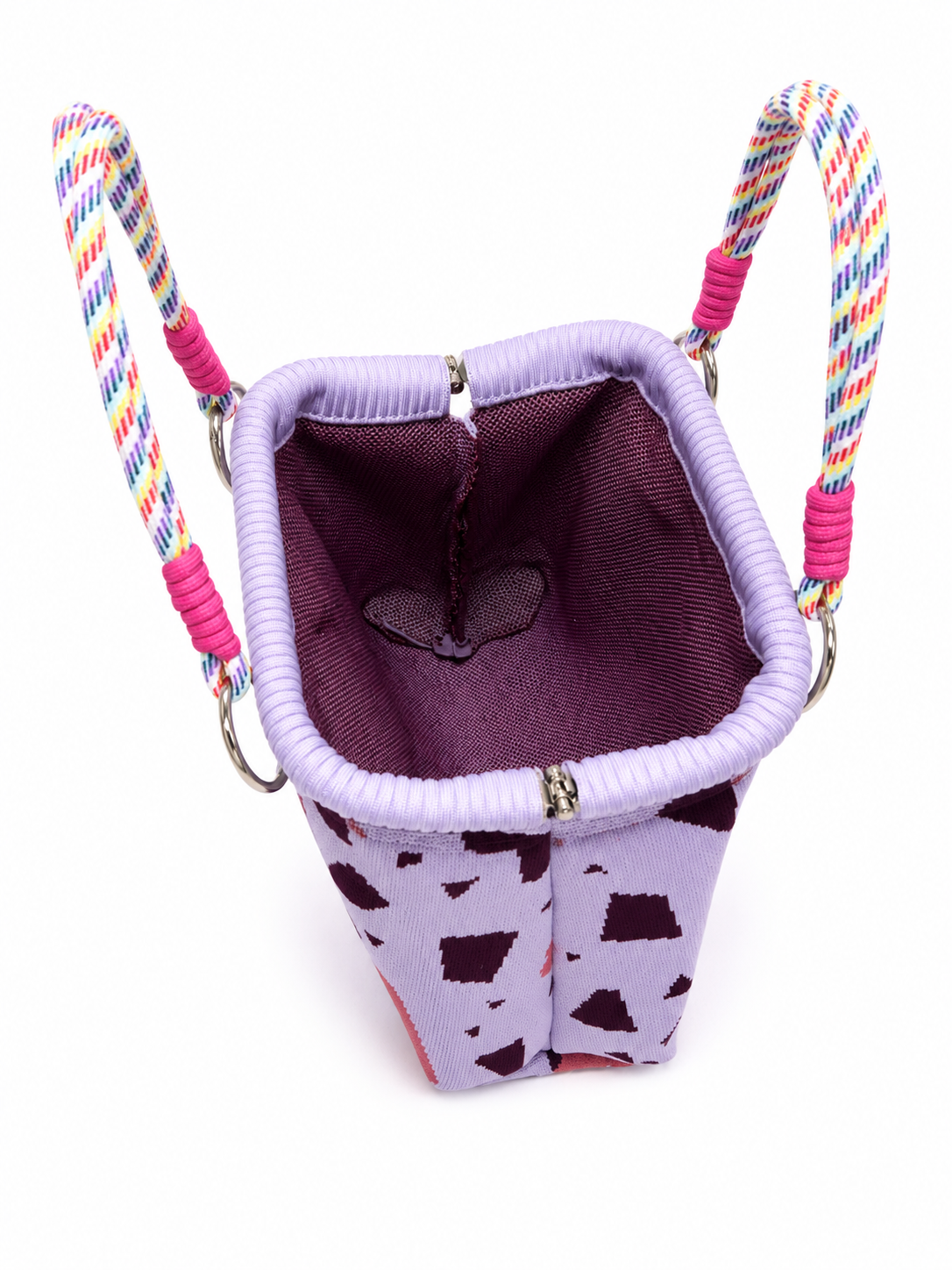Lavender Bloom Artisan Handbag