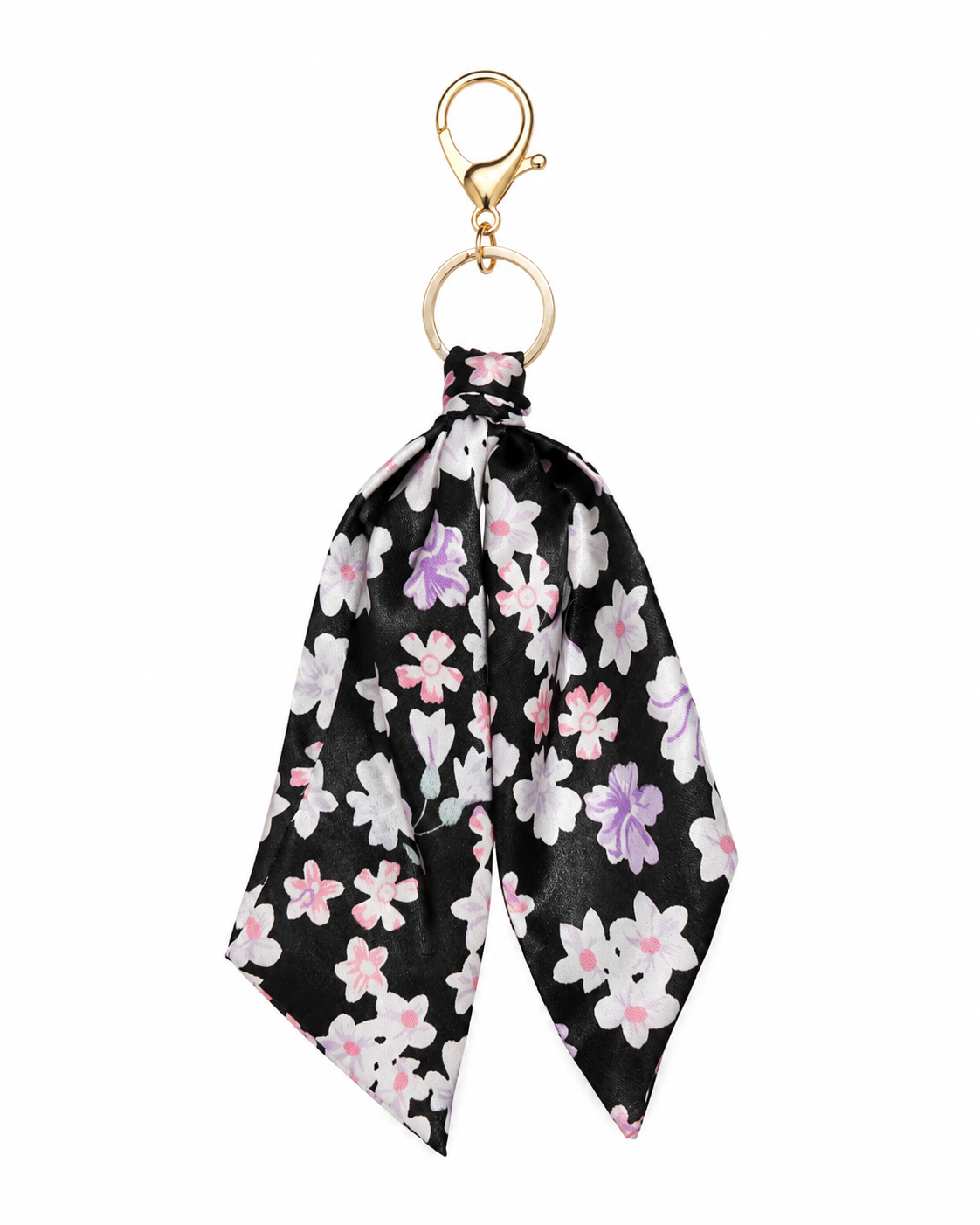 Midnight Blossom Scarf Charm