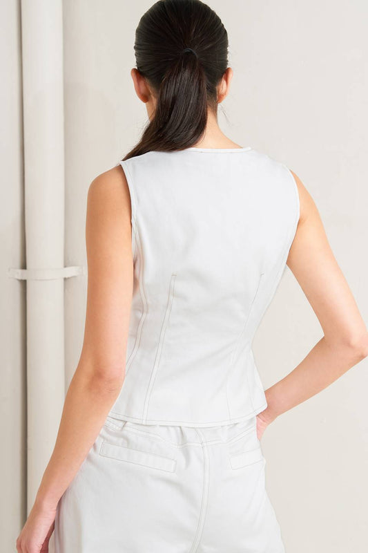 CANVAS DRIFT TWILL VEST