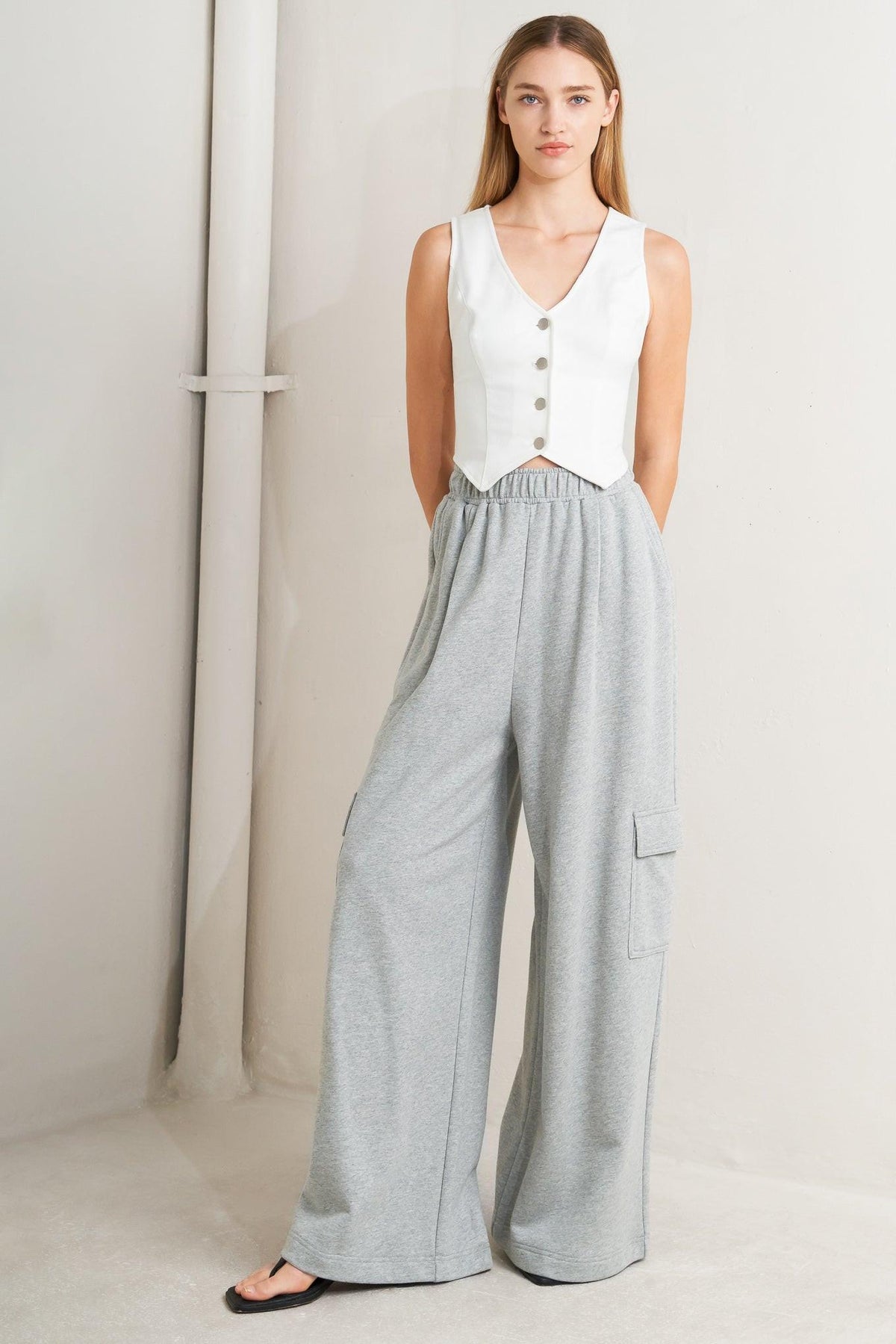 CROSS YOUR MIND KNIT PANTS