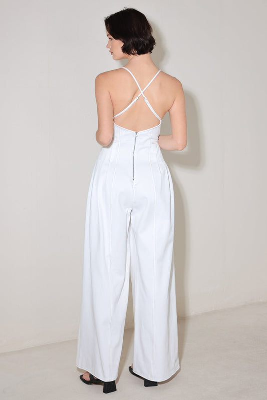 SERENE SEDUCTION WOVEN JUMPSUIT