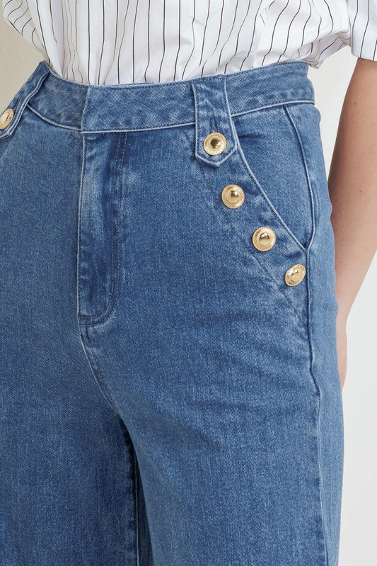 NOSTALGIA FIELD DENIM PANTS