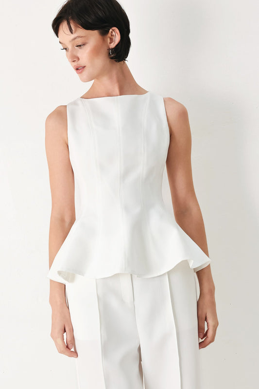 CRYSTAL BAY WOVEN TOP