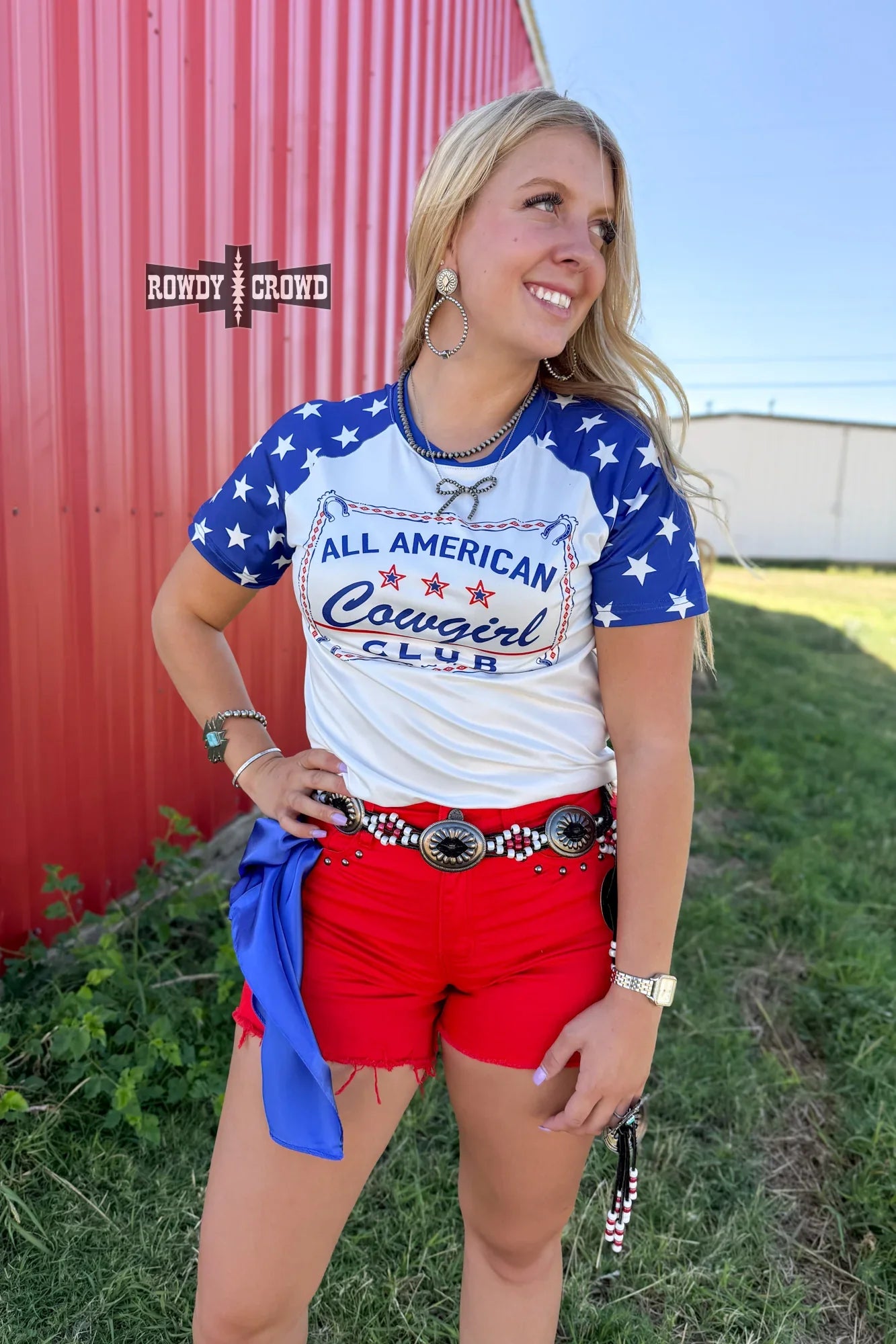 The All American Cowgirl Club Tee