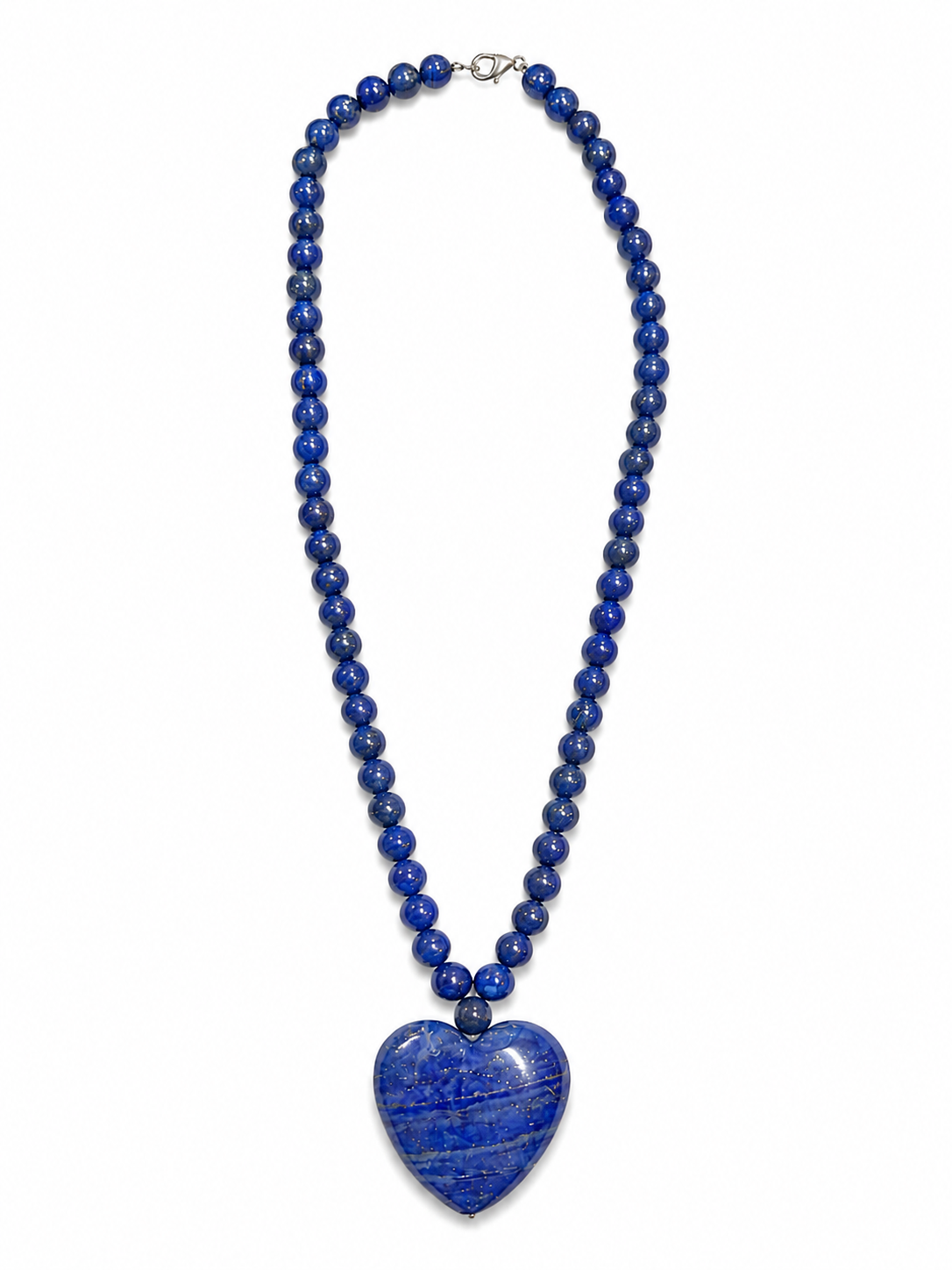 Royal Heart Lapis Necklace