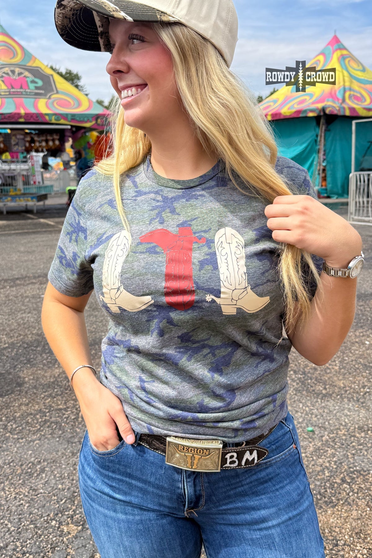DS Camo Boots Tee