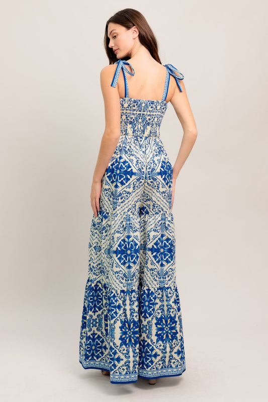 WHEN VACATION CALLS WOVEN JUMPSUIT