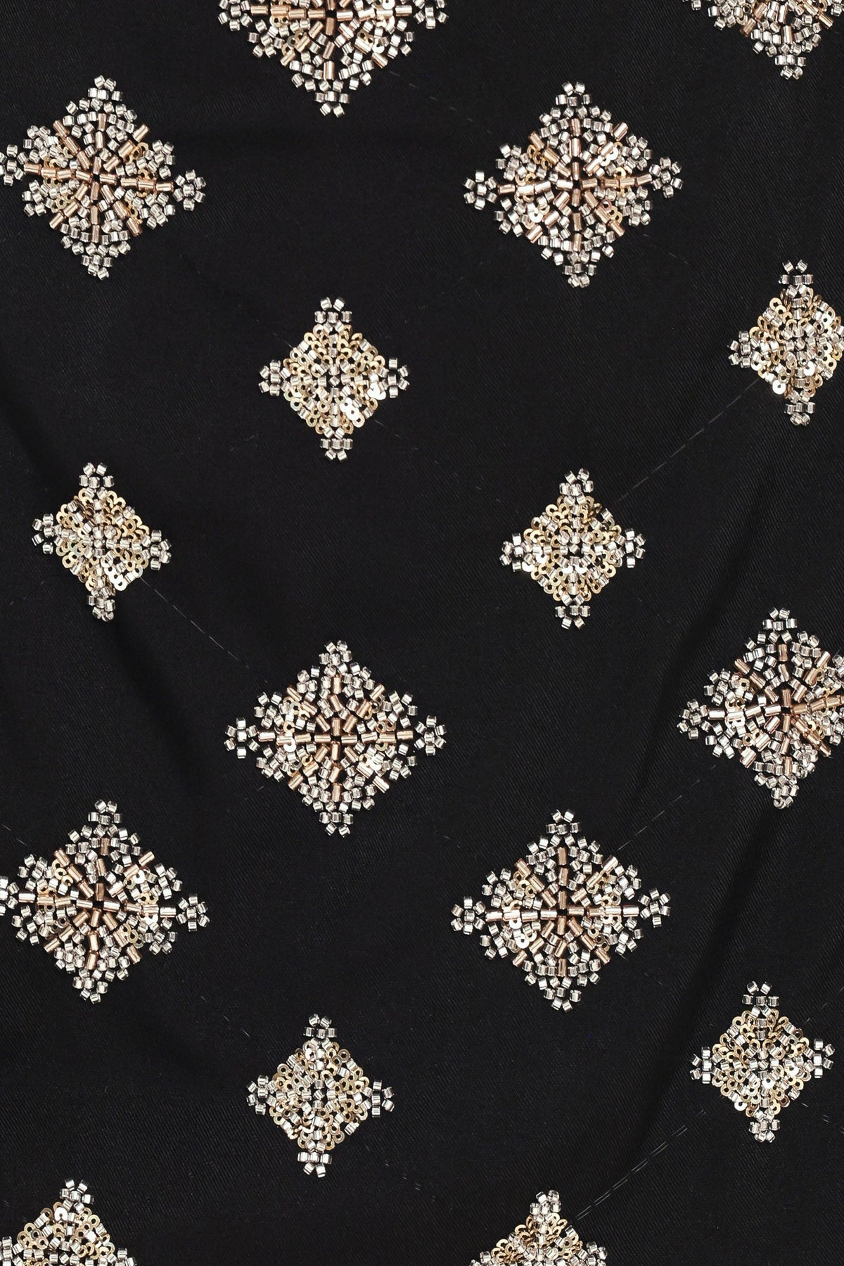 JEWELED NOIR BLACK EMBELLISHED SKORT