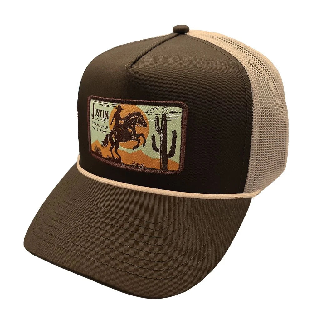 Justin Cactus Cowboy - Trucker Cap