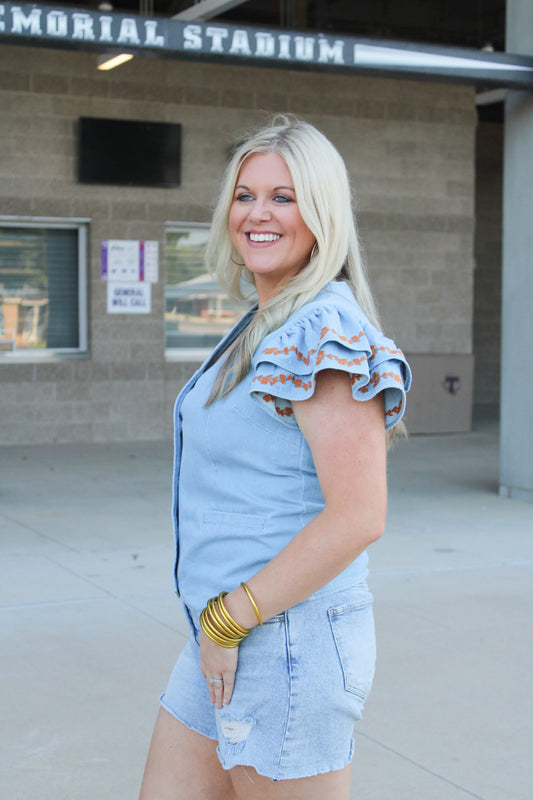 Layerz Clothing | Karly Top - Burnt Orange