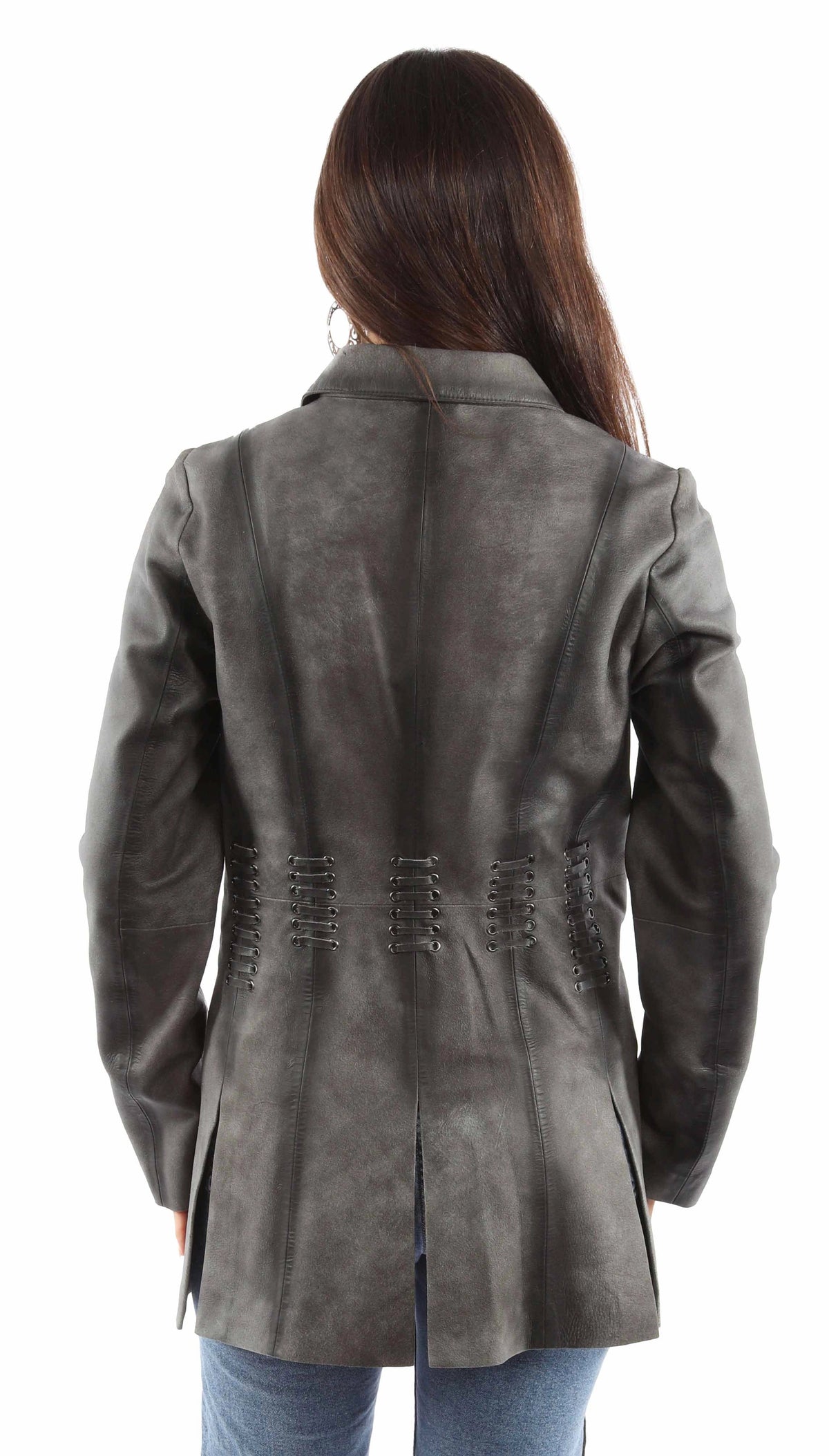 Scully Vintage Lacing - Women's Leather Jacket
