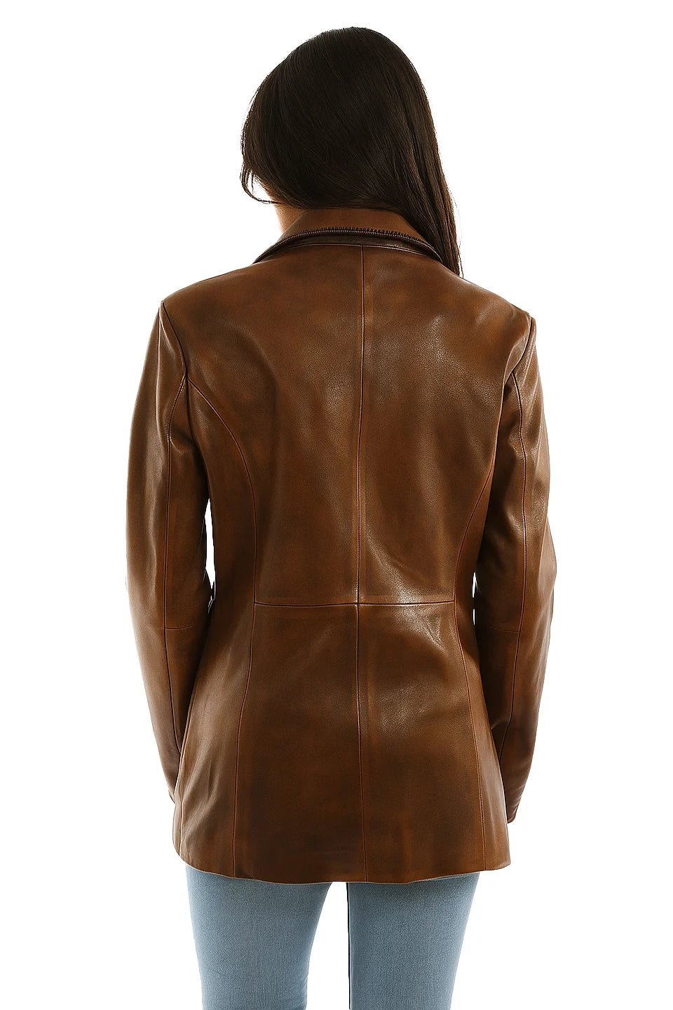 Scully Classic Lapels - Women's Leather Blazer